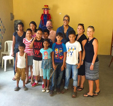 nsu's drs vanessa anton, allyson watson, jim ferrell and lisa bisogno  travels to nicaragua for justhope dot org