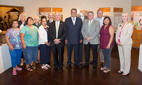 nsu president steven turner and the keetoowah band of cherokee indians