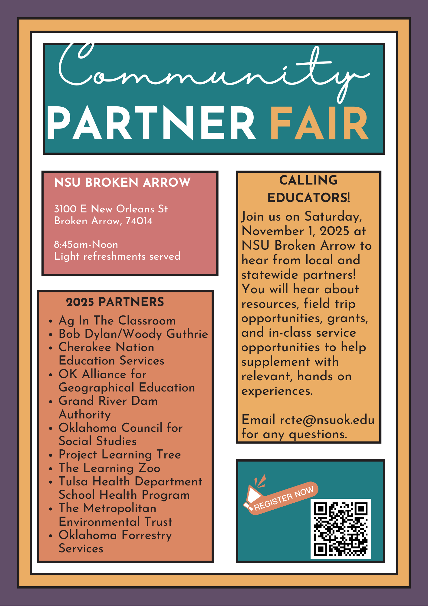 RCTE Community Fair Flyer RCTE Community Fair Flyer