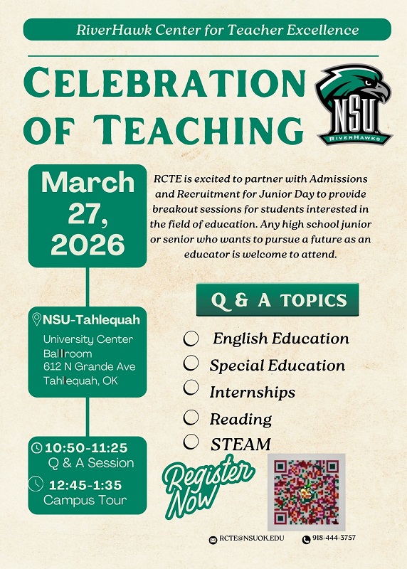 RCTE Celebration of Teaching Flyer